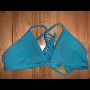 Blue triangle active top